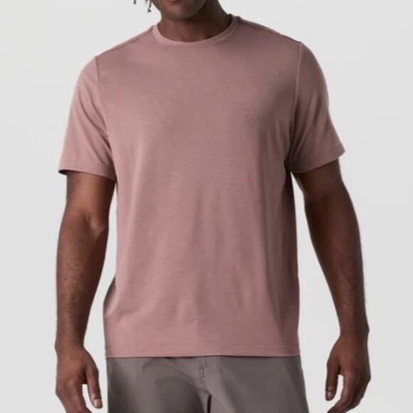 Vuori Current Tech Tee Zion Rose - Picture 1 of 8